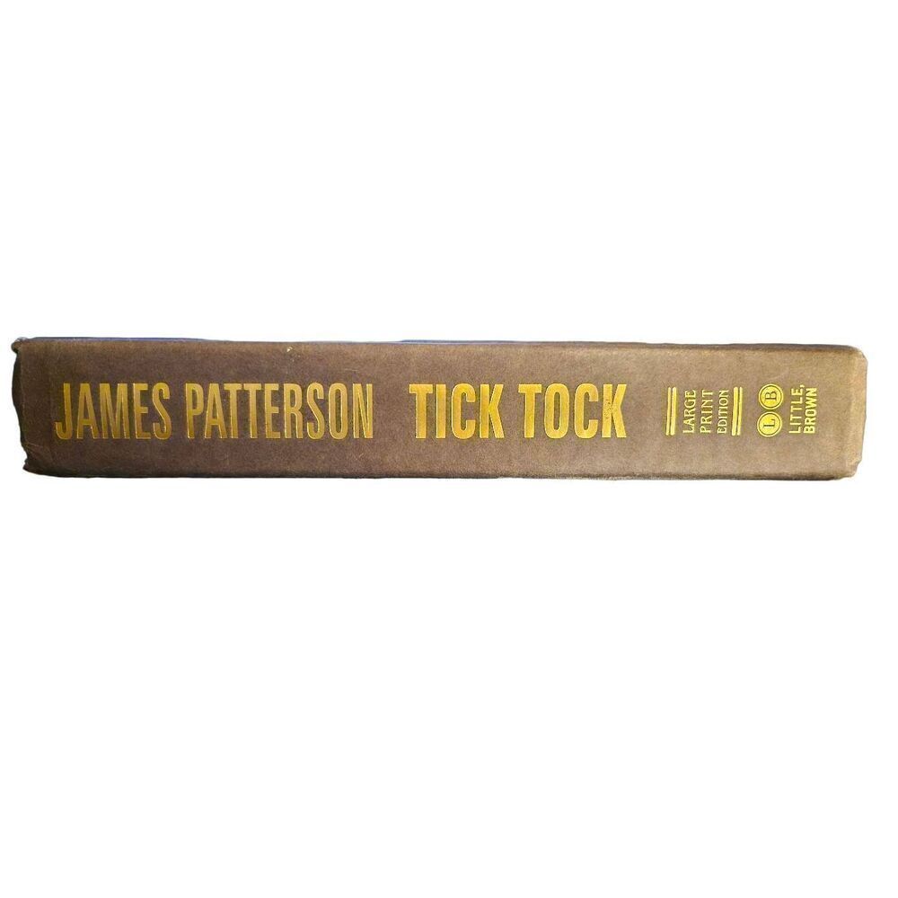 Tick Tock by James Patterson large print Little, Brown